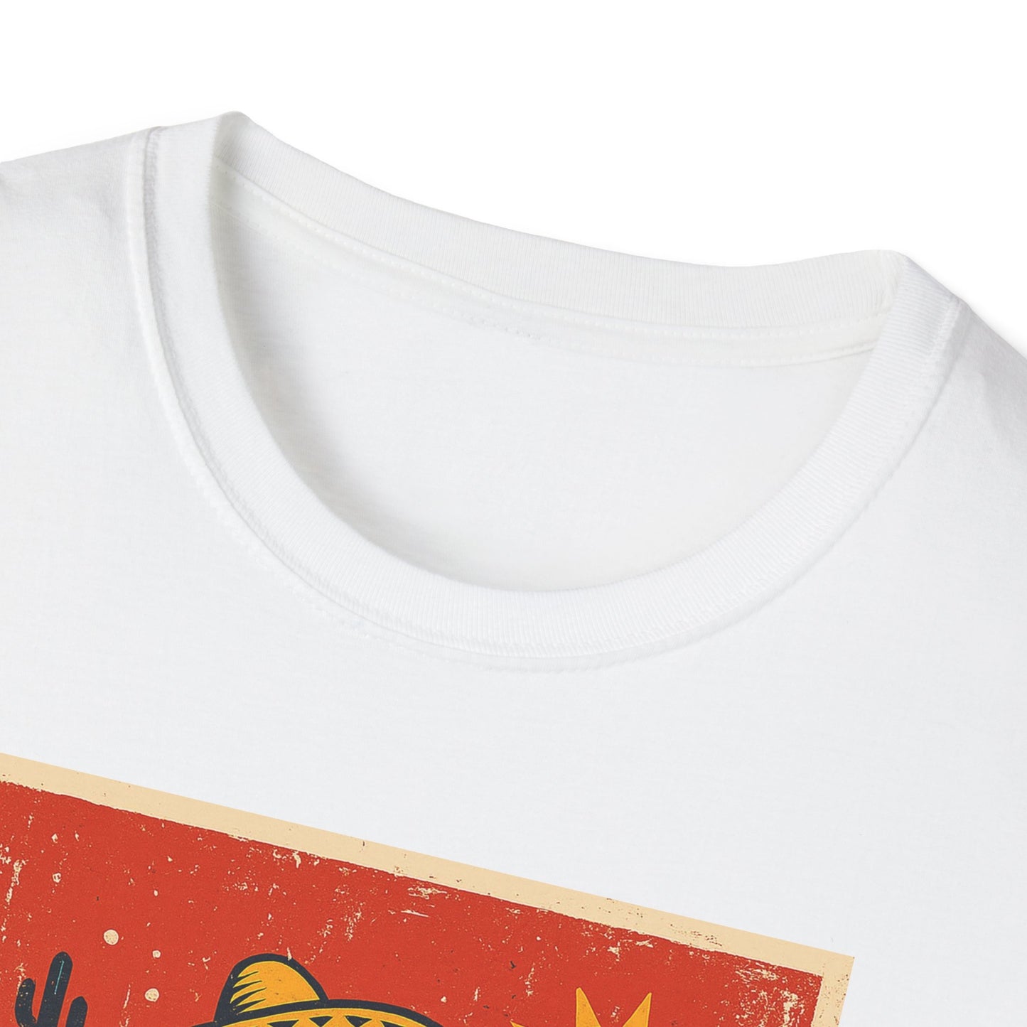Dia de los Muertos Cowboy T-Shirt | Unisex Softstyle T-Shirt | Skeleton Horse Rider