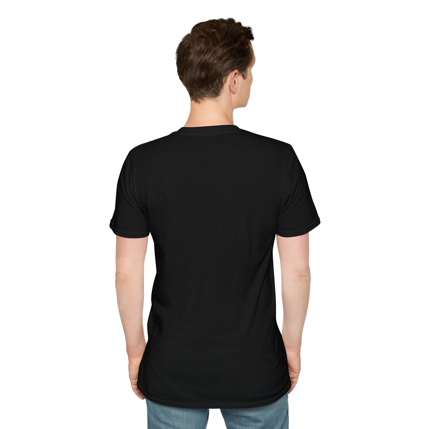 Dia de los Muertos Cowboy T-Shirt | Unisex Softstyle T-Shirt | Skeleton Horse Rider