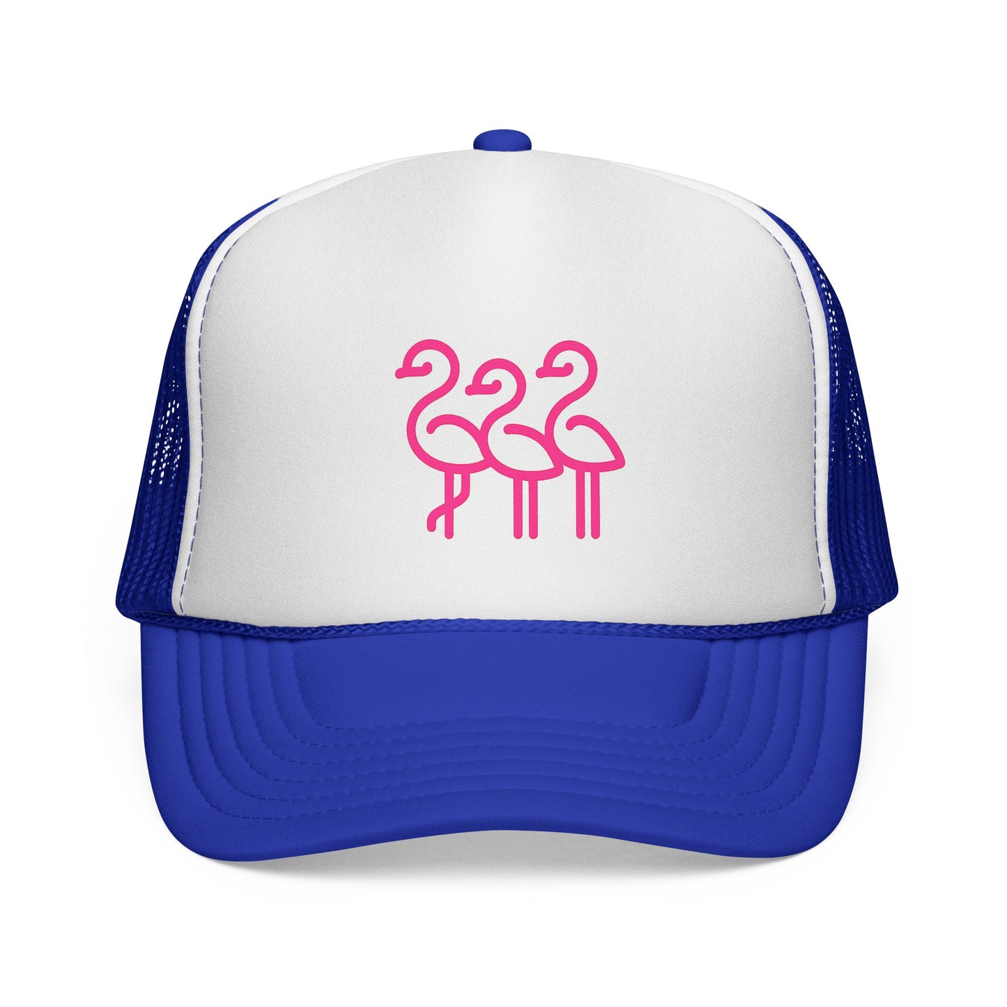 Vibrant Flamingo Trucker Cap | Fun Outdoor Accessory, Beach Wear, Summer Party Gear, Gift for Nature Lovers, Cute Sun Hat