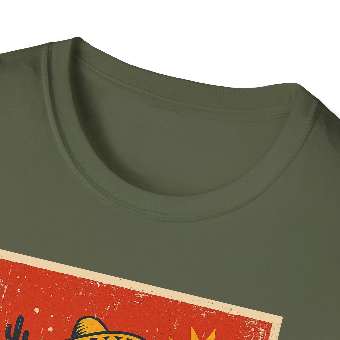 Dia de los Muertos Cowboy T-Shirt | Unisex Softstyle T-Shirt | Skeleton Horse Rider
