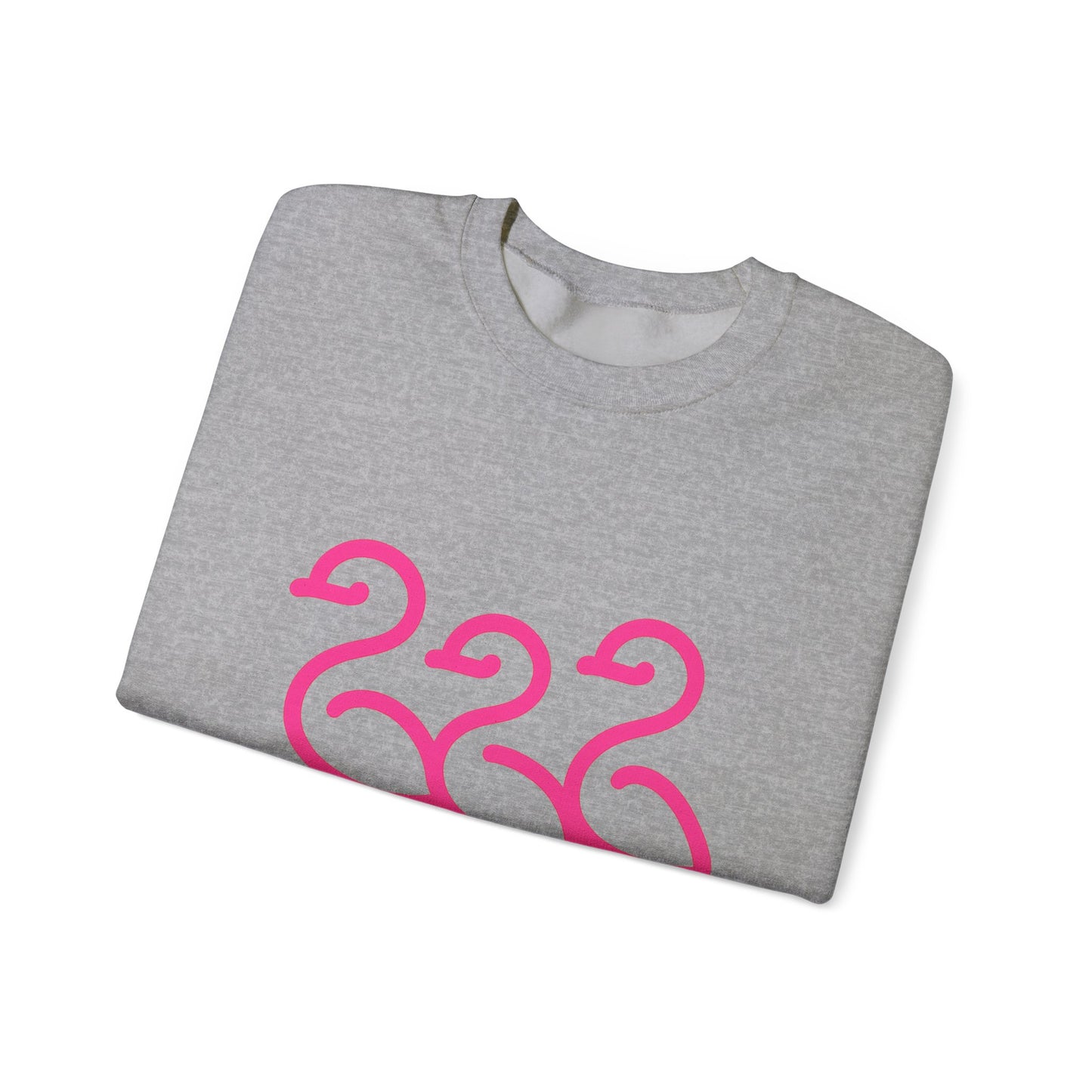 Flamingo Crewneck Sweatshirt, Stylish Casual Wear, Gift for Nature Lovers, Cozy Sweatshirt for Fall, Cute Beach-themed Apparel