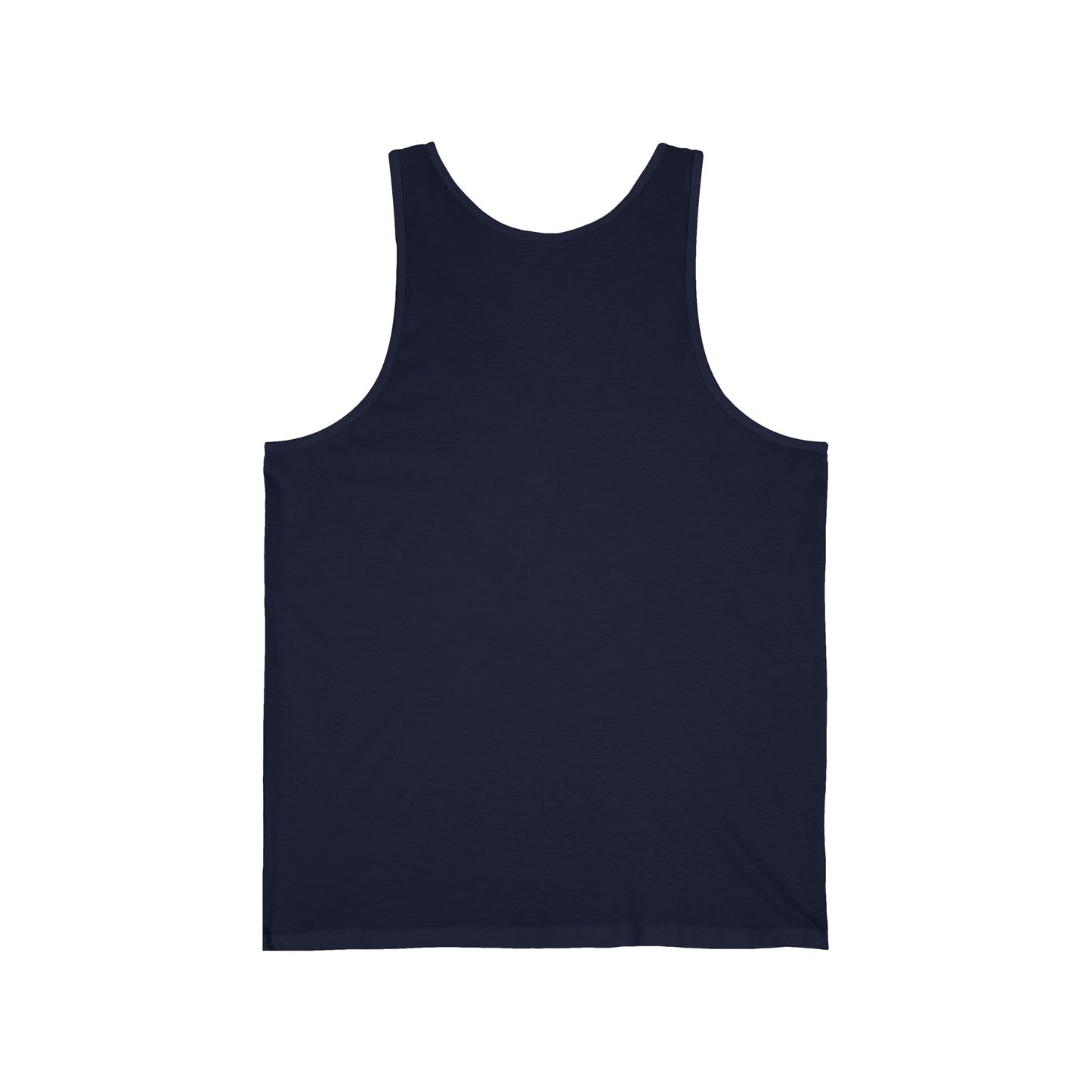 Funny Quote Unisex Jersey Tank Top, Perfect for Parties, Gifts, Summer Wear, Comfy Casual Tank, Great for Birthdays, BBQs