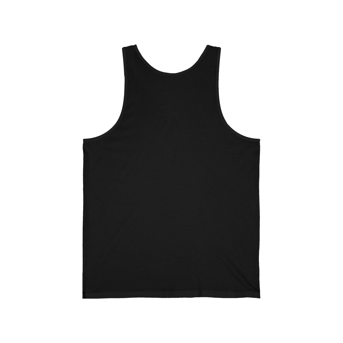 Funny Quote Unisex Jersey Tank Top, Perfect for Parties, Gifts, Summer Wear, Comfy Casual Tank, Great for Birthdays, BBQs