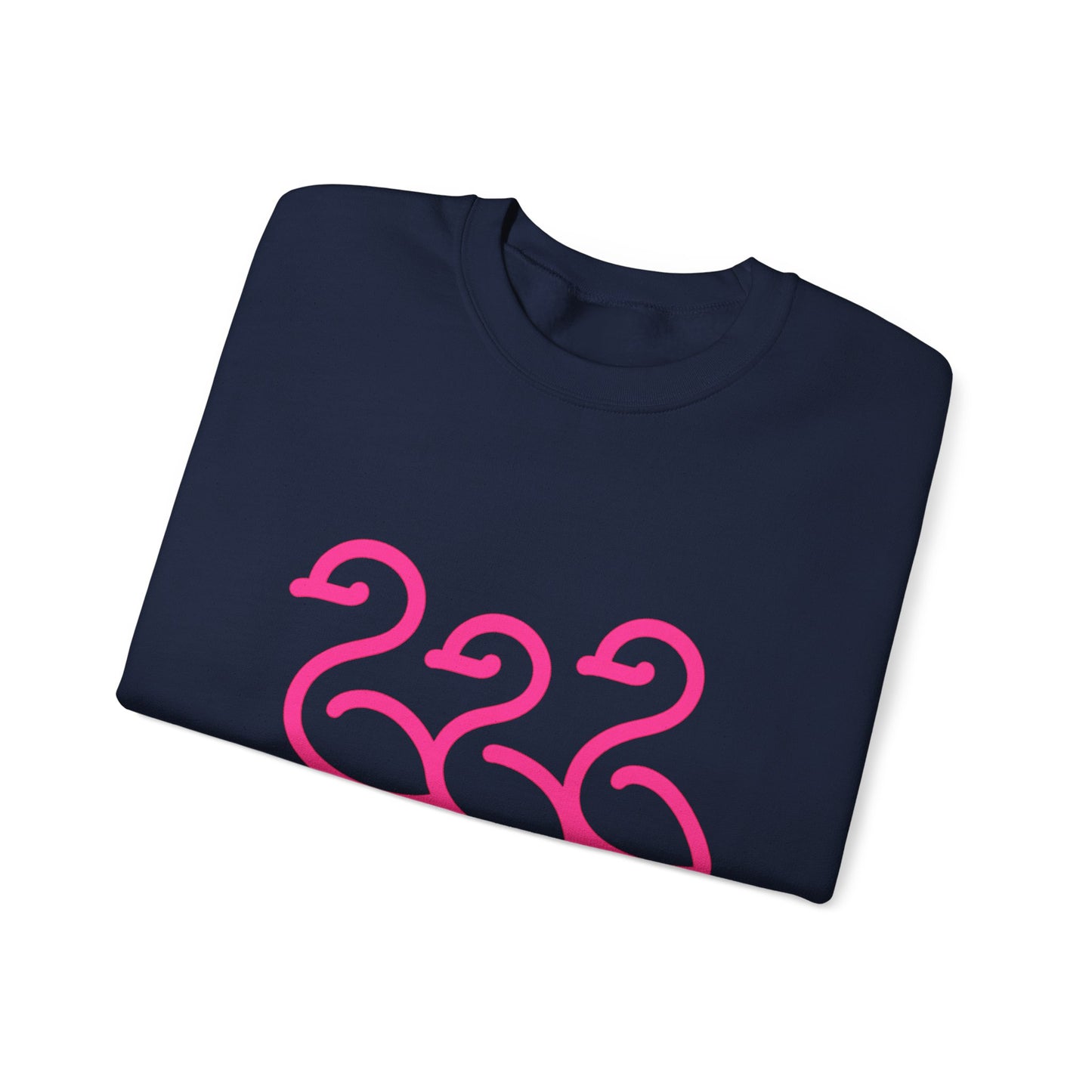 Flamingo Crewneck Sweatshirt, Stylish Casual Wear, Gift for Nature Lovers, Cozy Sweatshirt for Fall, Cute Beach-themed Apparel
