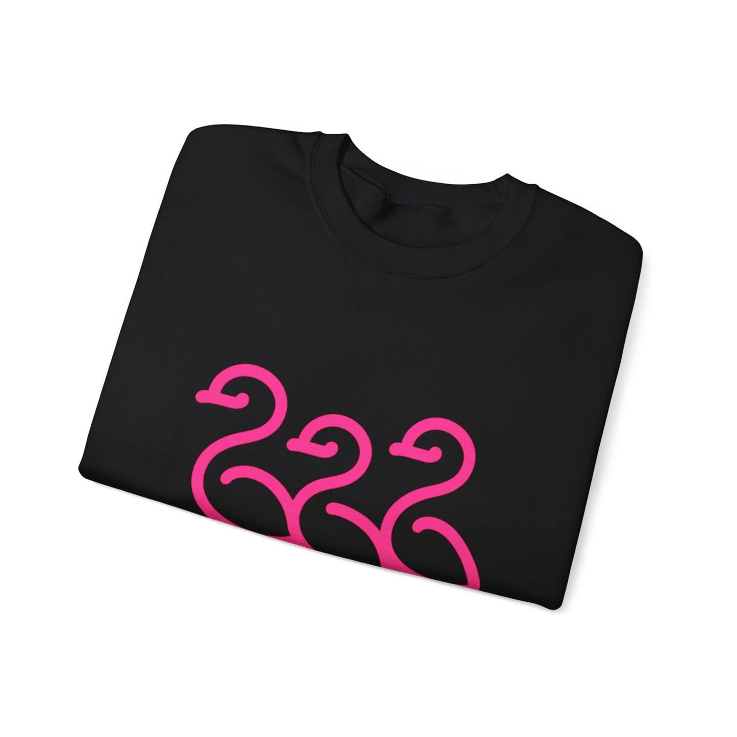 Flamingo Crewneck Sweatshirt, Stylish Casual Wear, Gift for Nature Lovers, Cozy Sweatshirt for Fall, Cute Beach-themed Apparel