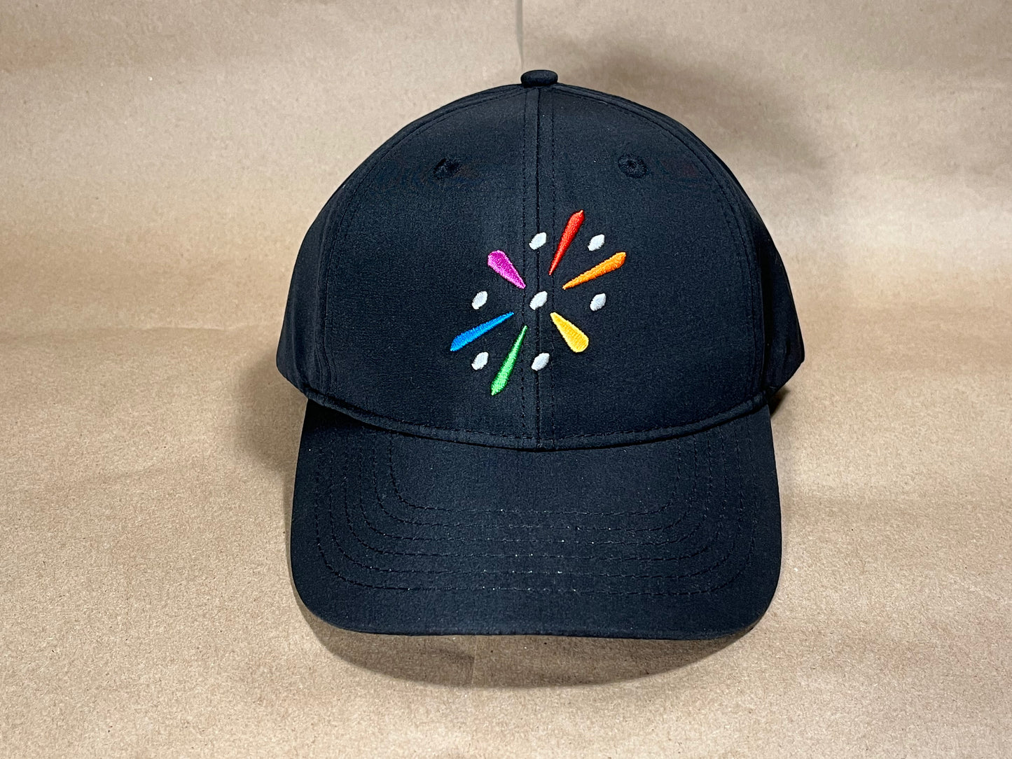 OATF® Rainbow Pride Adult Hat – Adjustable Baseball Cap with Embroidered LGBTQ Logo