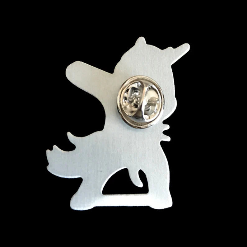 OATF® Dabbing Unicorn Rainbow Pin – LGBTQ Pride Festival Enamel Lapel Collectible