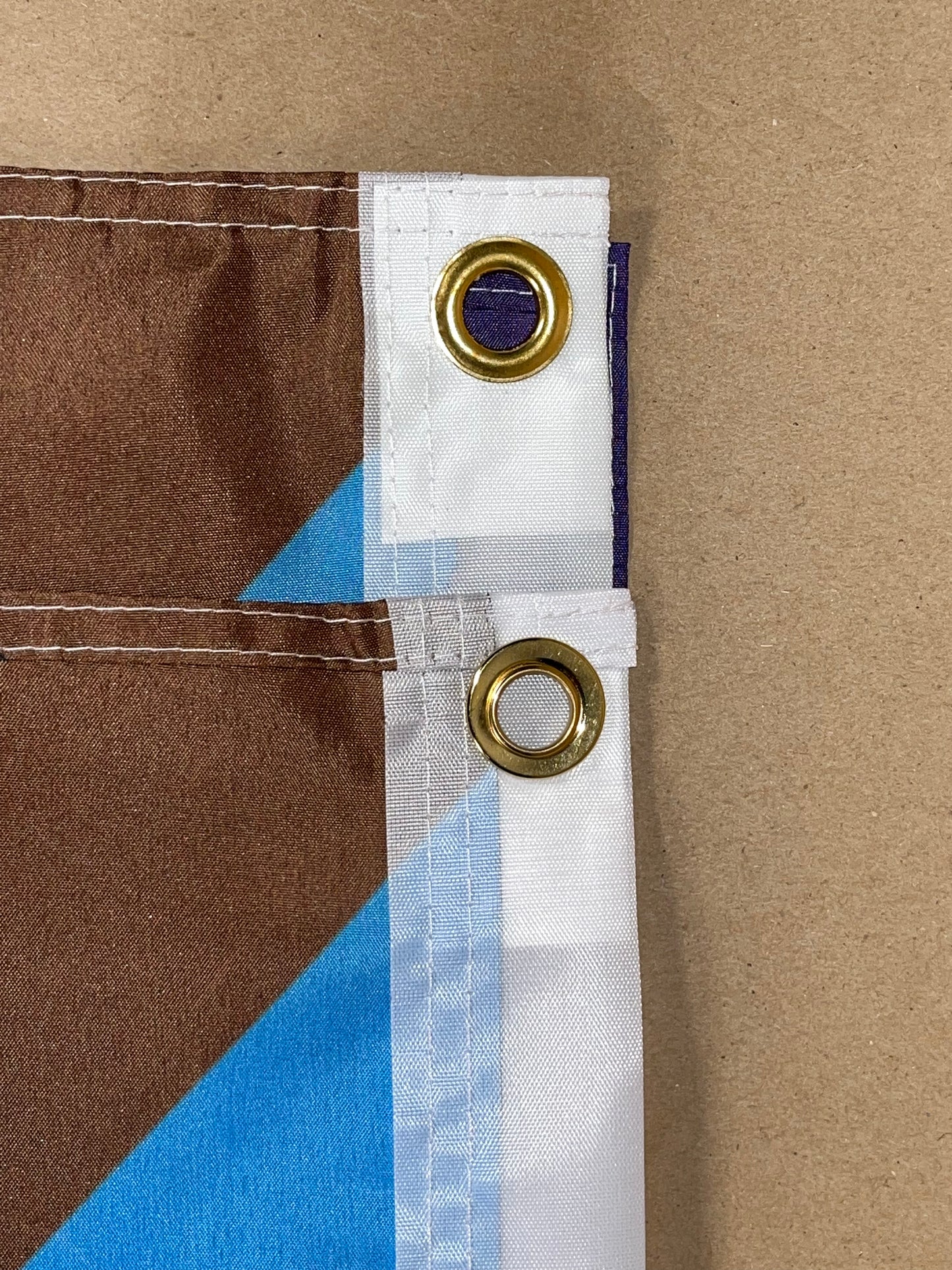 Progressive Pride Flag – 3ft x 5ft Fabric with Grommets – LGBTQ Inclusive Festival Display