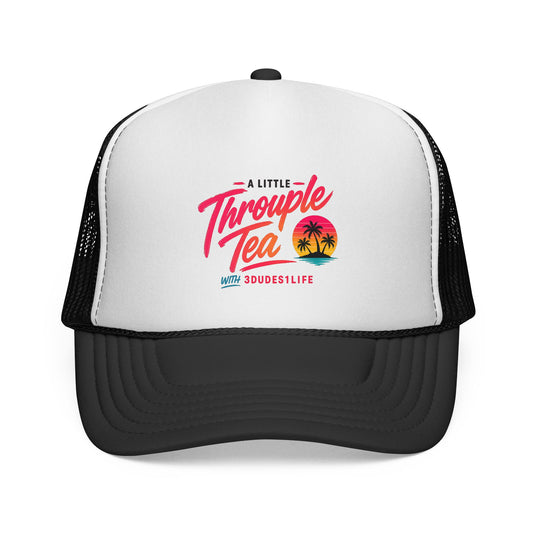 A Little Throuple Tea Trucker Hat | Official 3Dudes1Life Podcast Merch