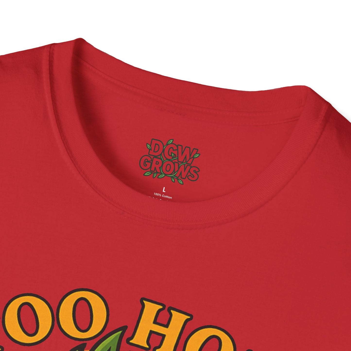Too Hot For Partial Shade T-Shirt | Flaming Dragon Fruit Cartoon Design | Men's T-Shirt Plant Lover
