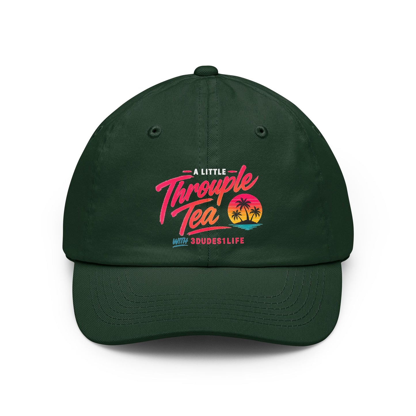 A Little Throuple Tea Dad Hat | Official 3Dudes1Life Podcast Merch