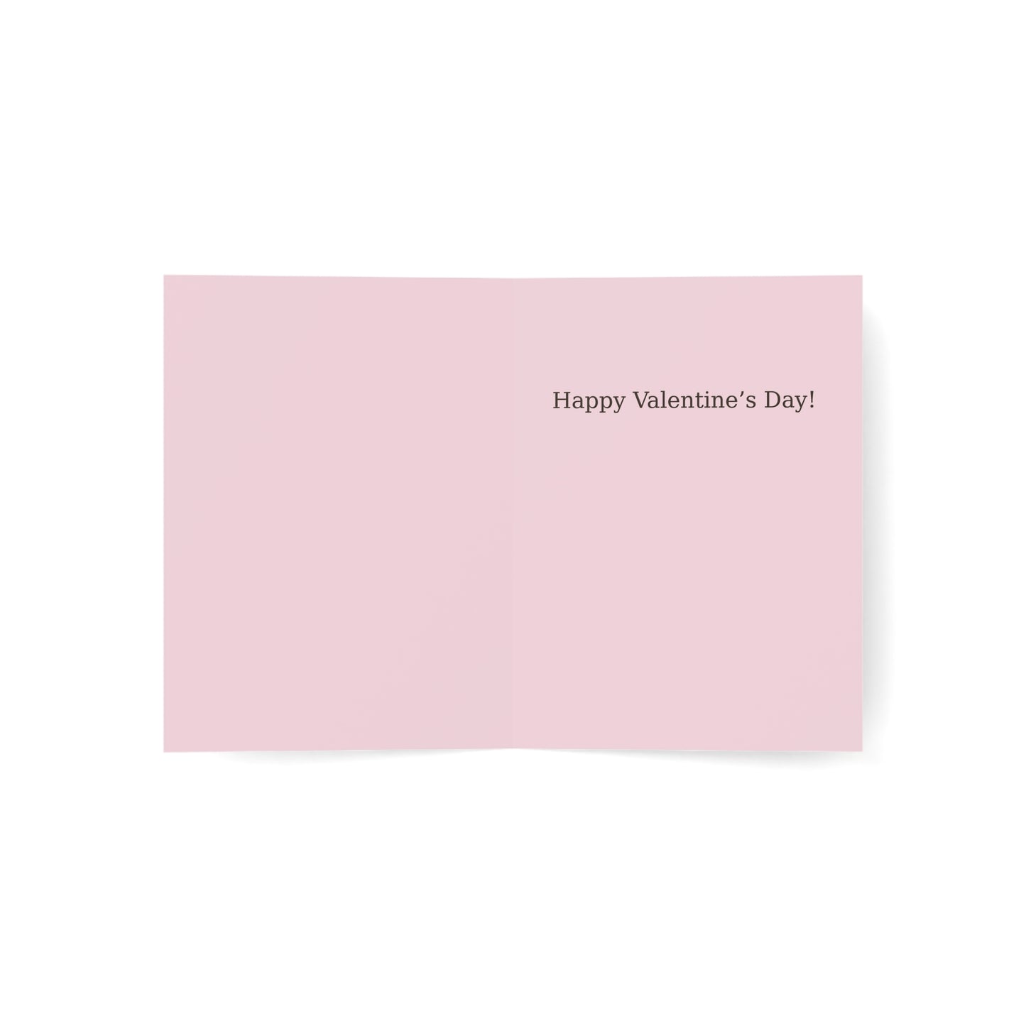 More love is always a good idea Greeting Cards | Folded Card with Hearts | Throuple Valentine's Day Card