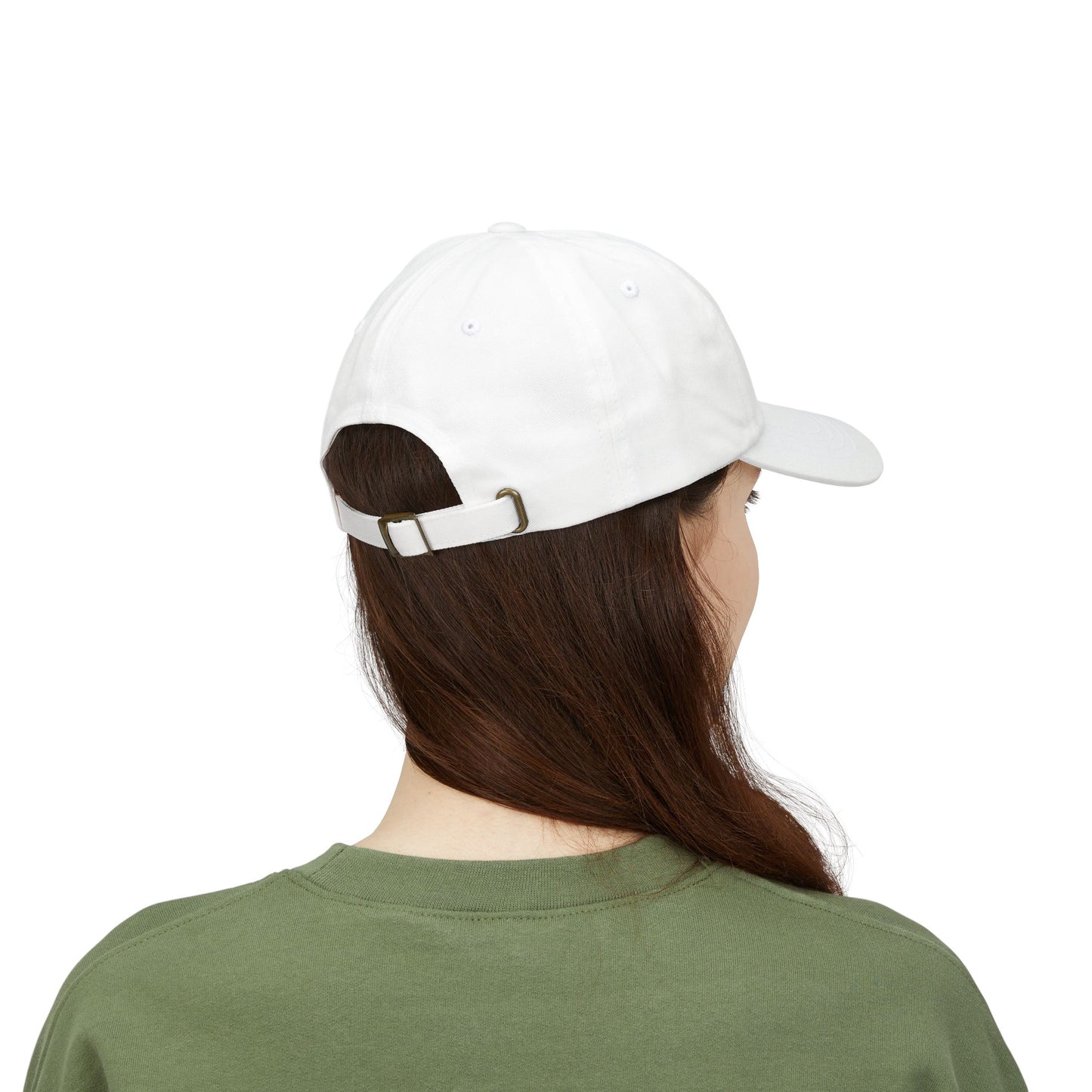 Three Pink Flamingos Dad Cap | Embroidered Flamingo Baseball Hat |Throuple Life
