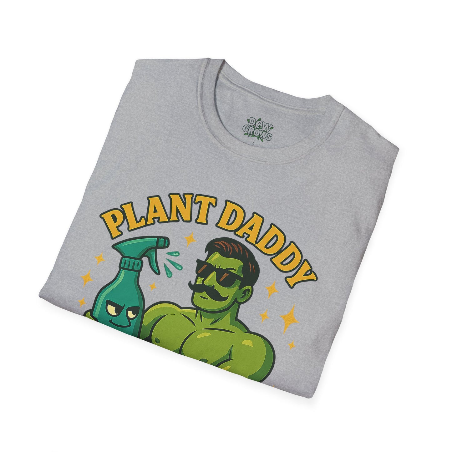 Plant Daddy Keep It Moist T-Shirt | Plant Lover Graphic Tee | Men's T-Shirt Plant Lover