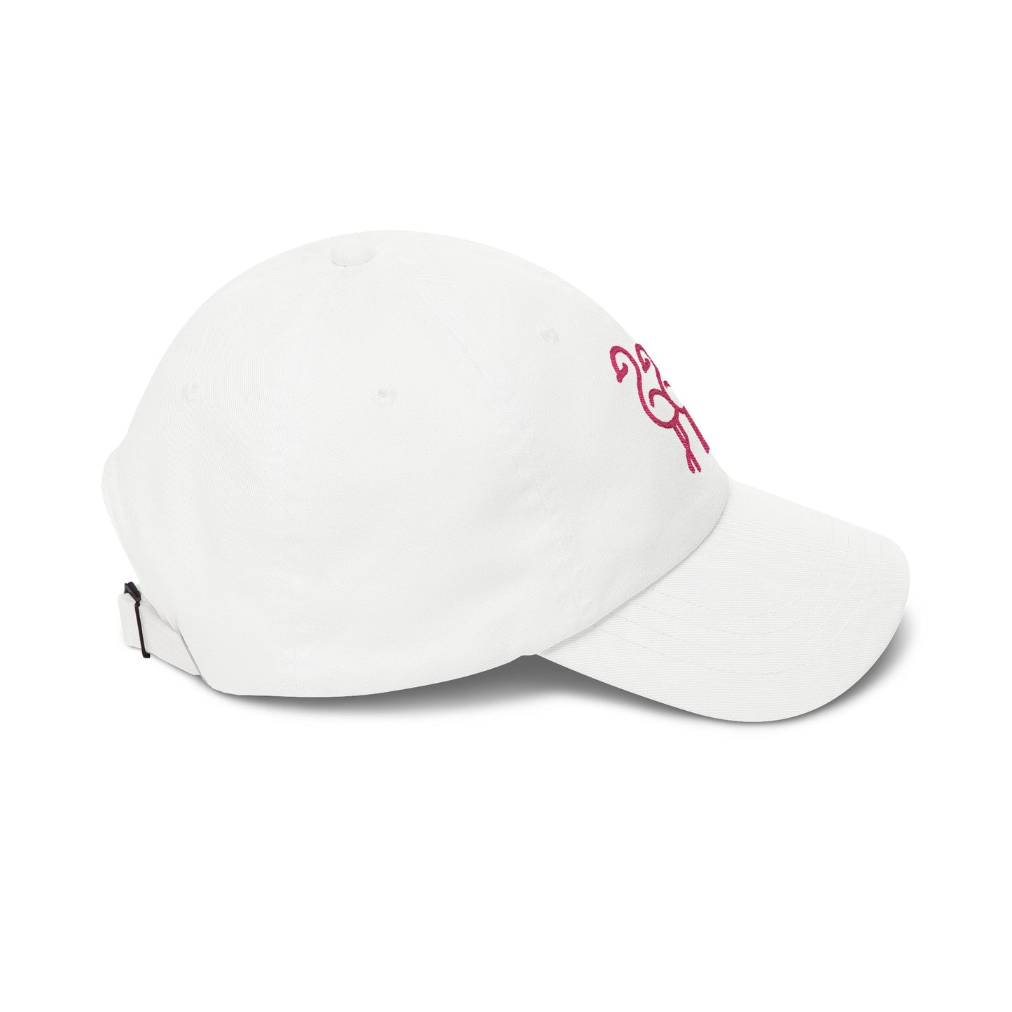 Three Pink Flamingos Dad Cap | Embroidered Flamingo Baseball Hat |Throuple Life