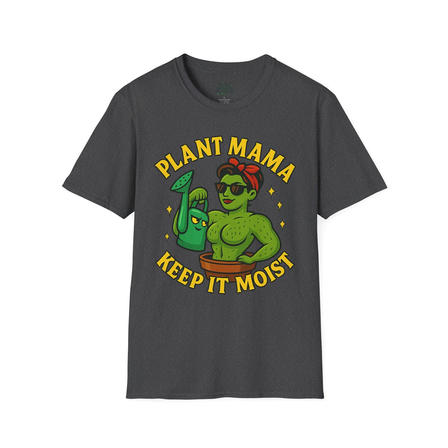 Plant Mama Keep It Moist T-Shirt | Plant Lover Graphic Tee | Women's Plant Lover T-Shirt