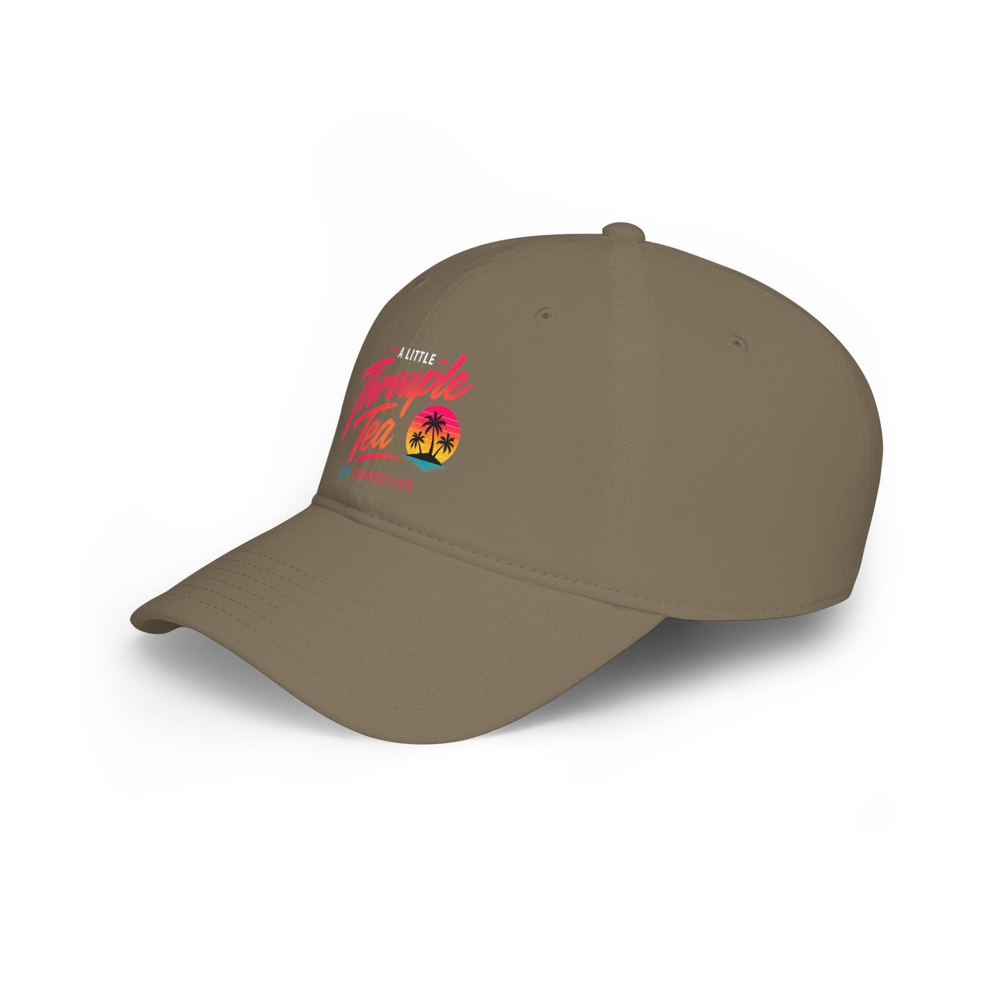 A Little Throuple Tea Low Profile Cap | Official 3Dudes1Life Podcast Merch