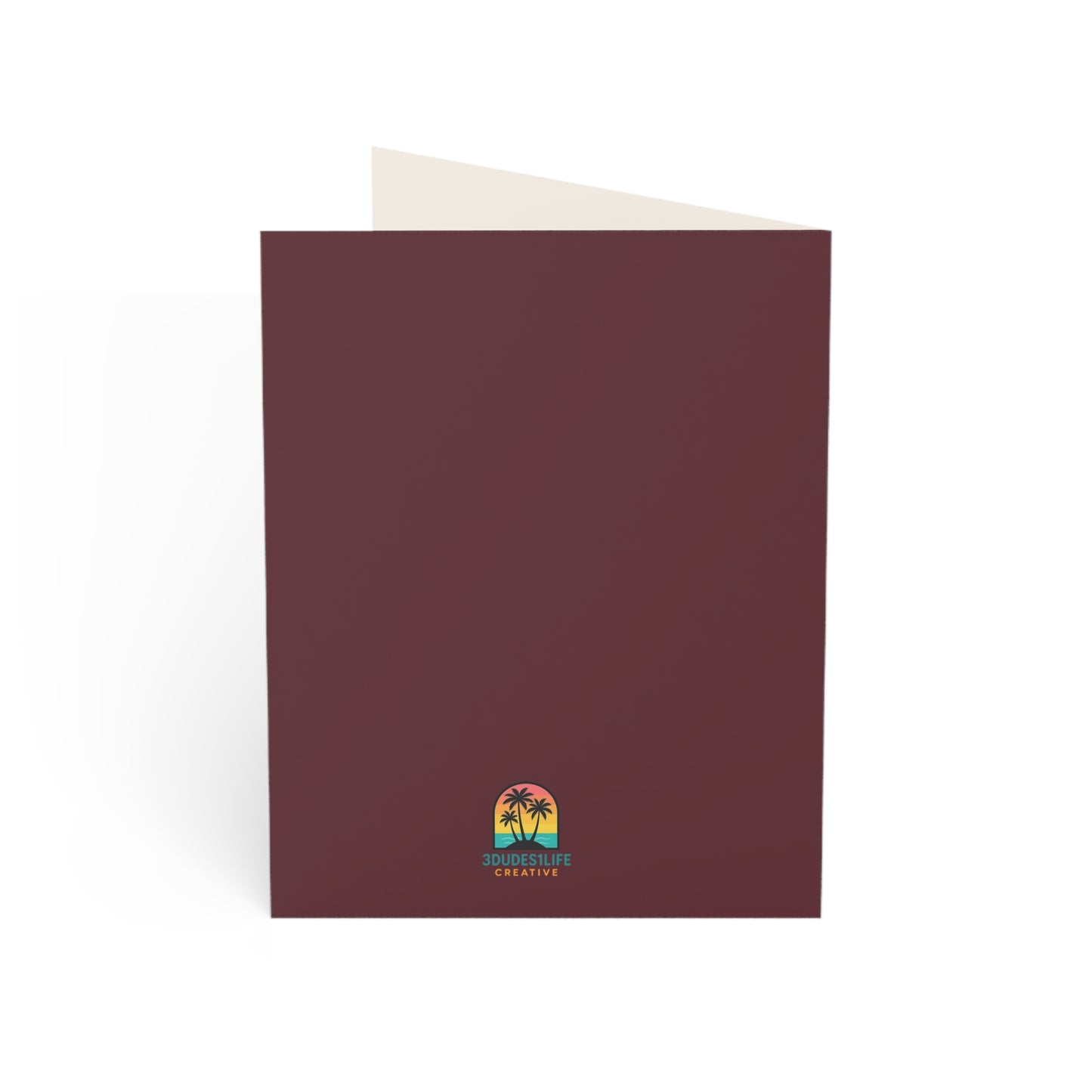 More love is never a bad thing Greeting Card | Heart Trio Romance Card | Throuple Valentine's Day Card