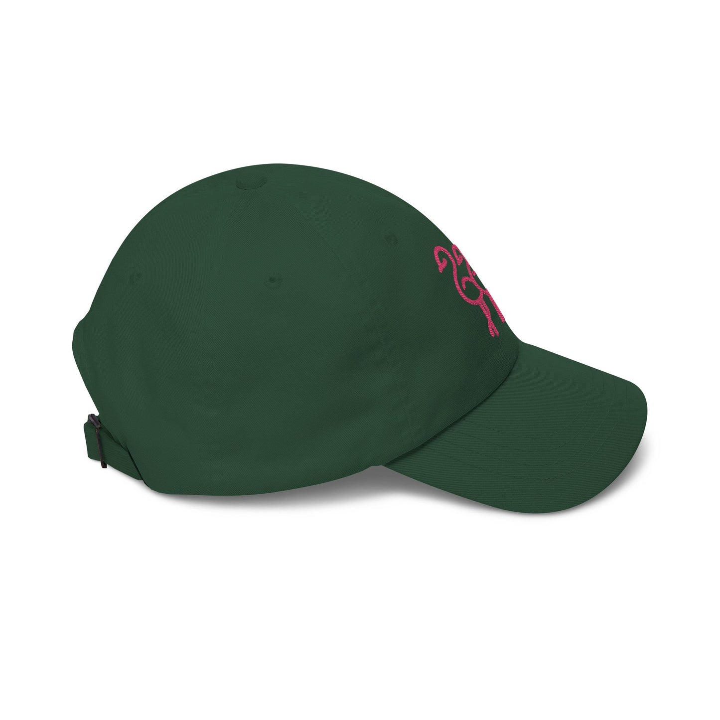 Three Pink Flamingos Dad Cap | Embroidered Flamingo Baseball Hat |Throuple Life