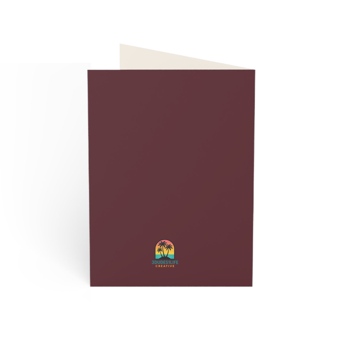 More love is never a bad thing Greeting Card | Heart Trio Romance Card | Throuple Valentine's Day Card