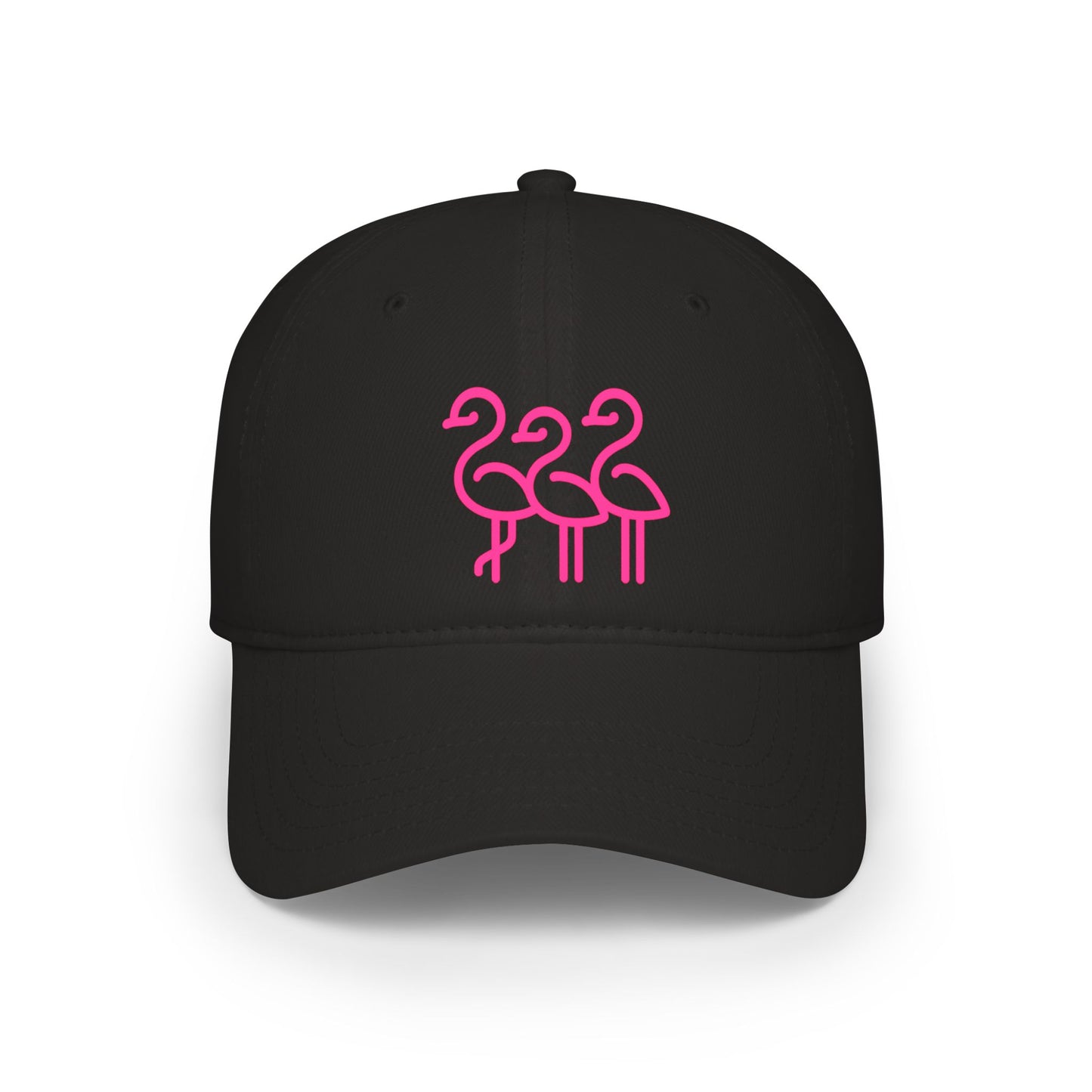 Pink Flamingo Trio Cap | Baseball Cap | Throuple Life