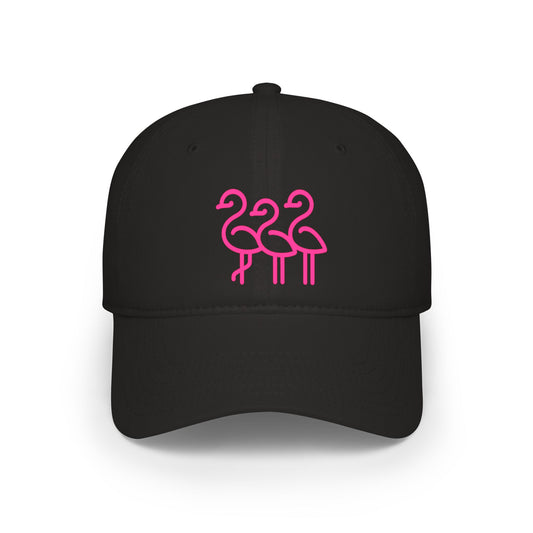 Pink Flamingo Trio Cap | Baseball Cap | Throuple Life