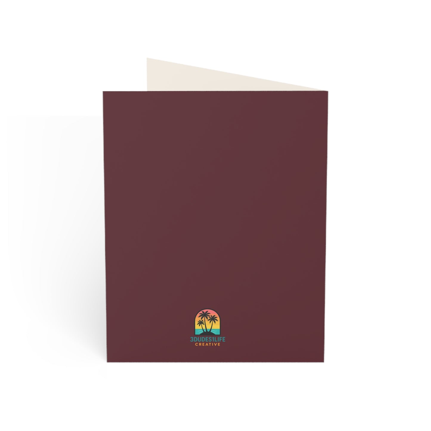 Love Is Love hearts Greeting Card | Pride, Romantic Note | Throuple Valentine's Day Card