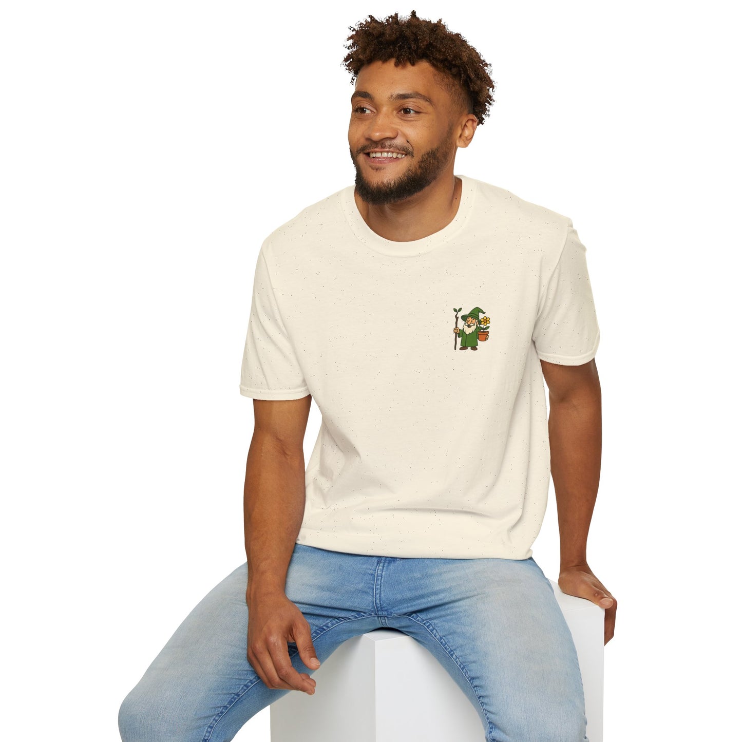 Plant Daddy Keep It Moist T-Shirt | Plant Care Humorous Graphic Tee | 2 Sided Men's T-Shirt Plant Lover