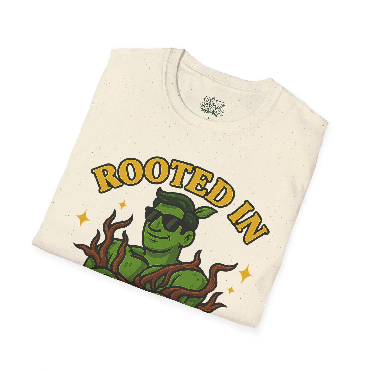 Softstyle Graphic T-Shirt | Rooted In Daddy Issues T-Shirt | Men's T-Shirt Plant Lover