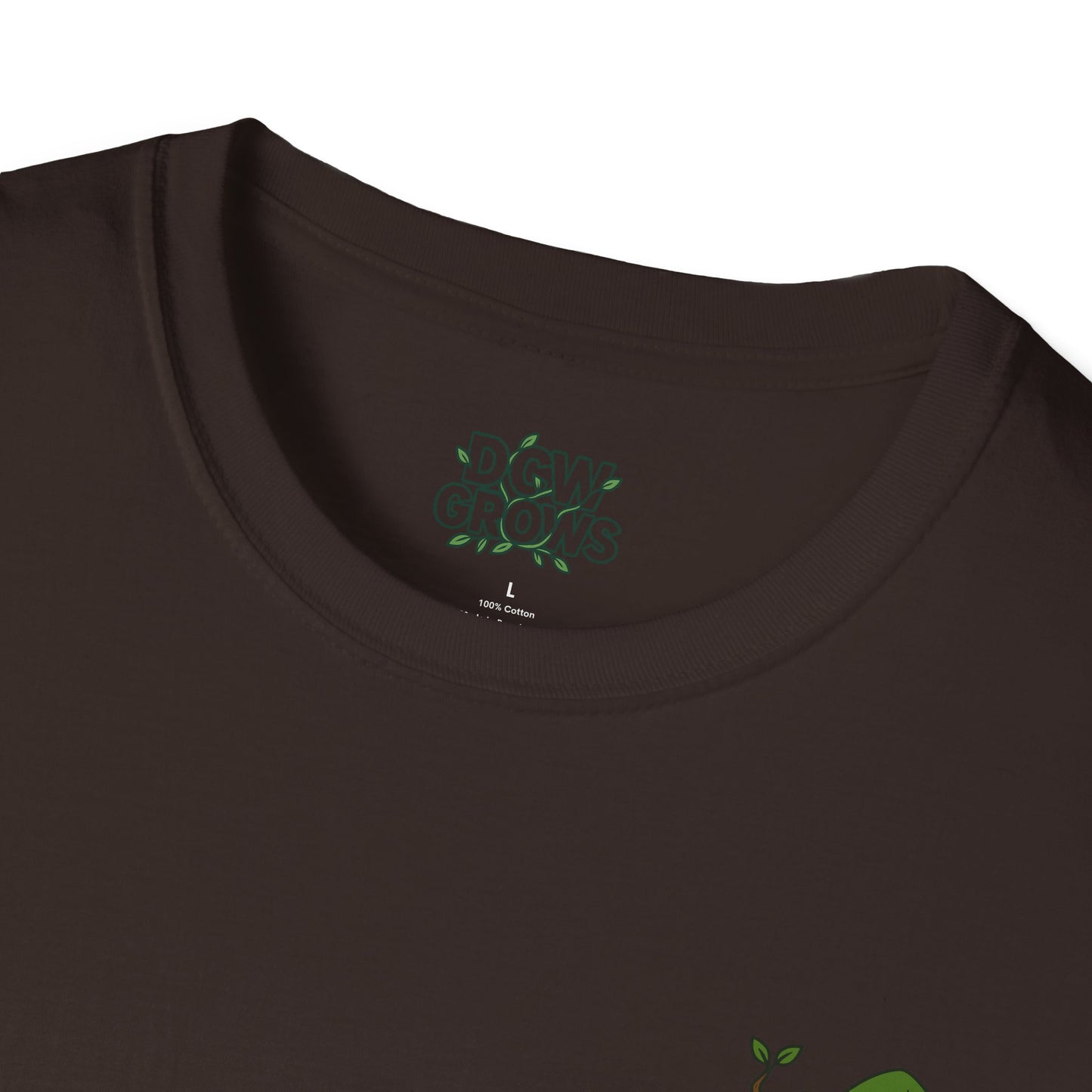 Big Pot Energy T-Shirt | Funny Plant Pot Character | 2 Sided Men's T-Shirt Plant Lover