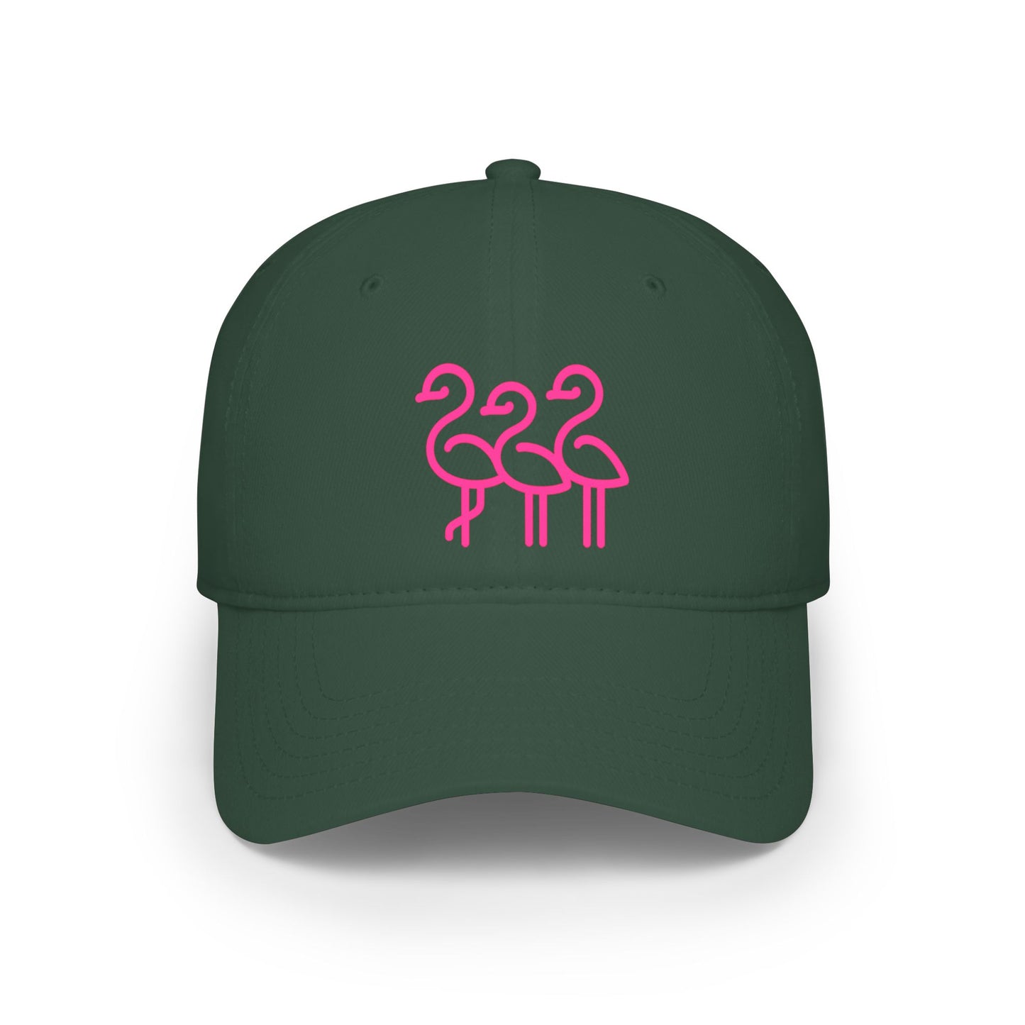 Pink Flamingo Trio Cap | Baseball Cap | Throuple Life
