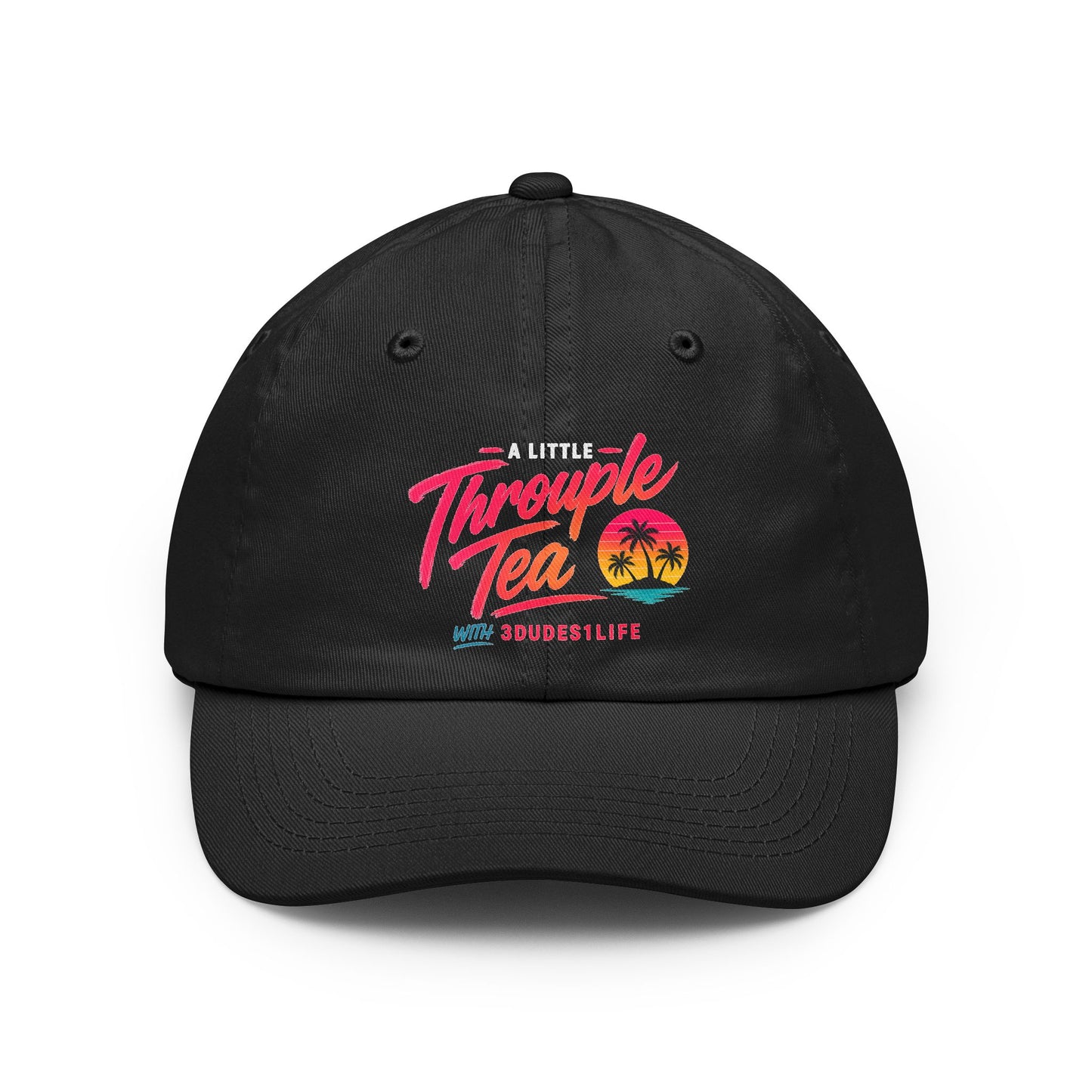 A Little Throuple Tea Dad Hat | Official 3Dudes1Life Podcast Merch