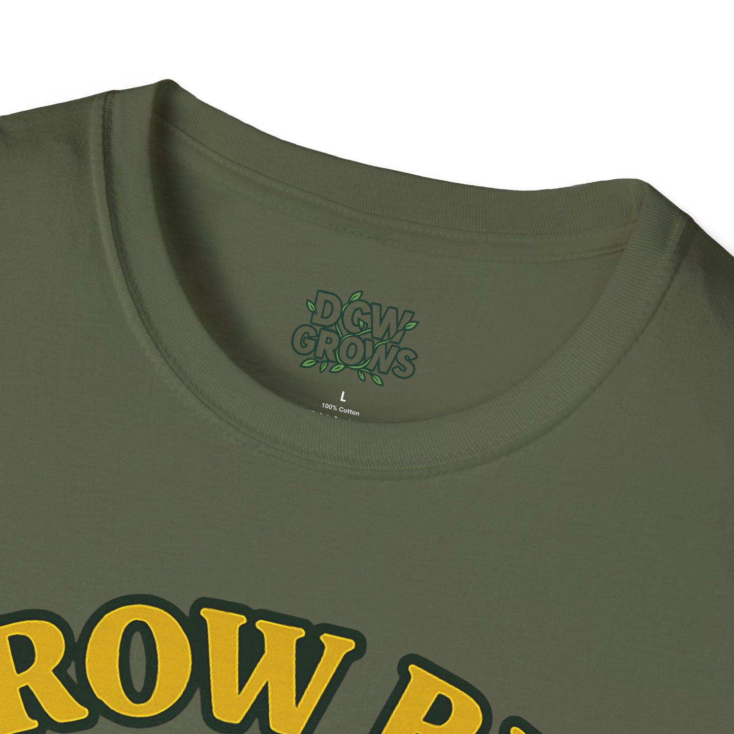 Grow Big or Go Home Plant Monster T-Shirt | Muscle Succulent Graphic Tee | Men's T-Shirt Plant Lover