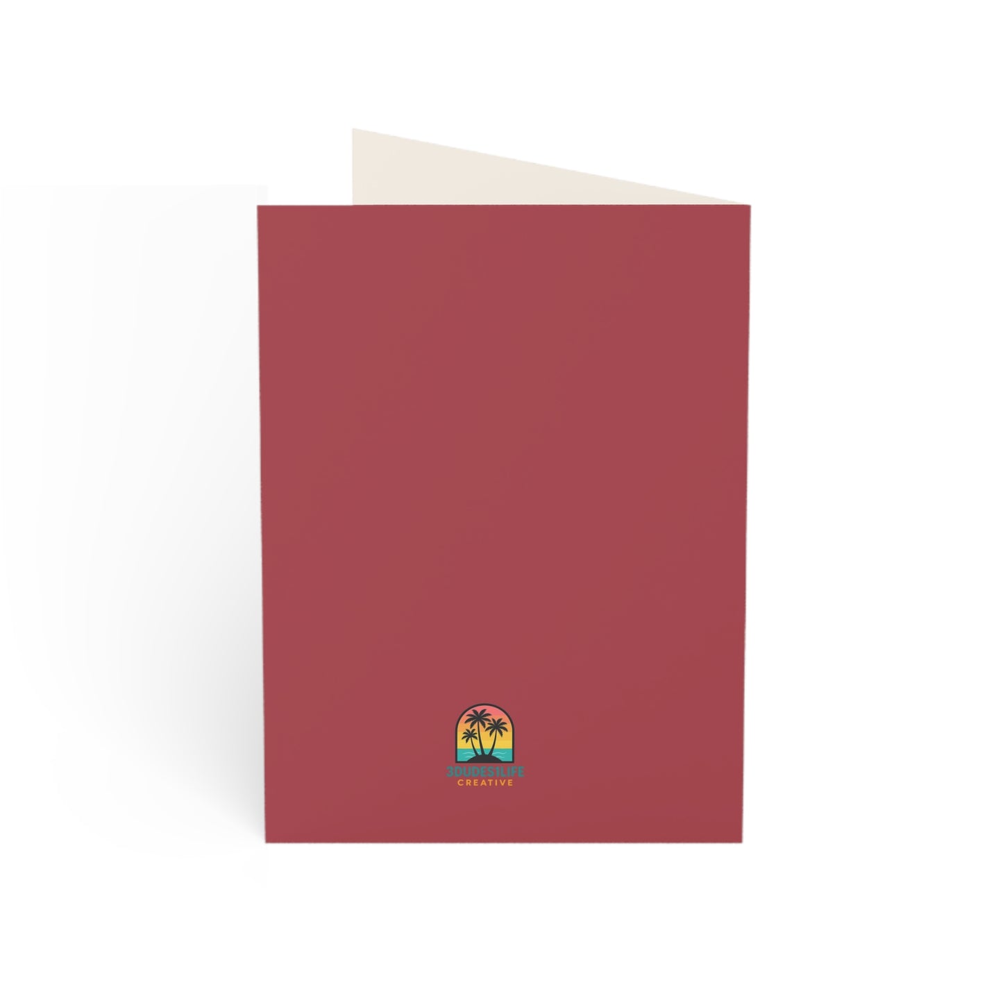 More love is never a bad thing Greeting Card | Heart Trio Love Card | Throuple Valentine's Day Card