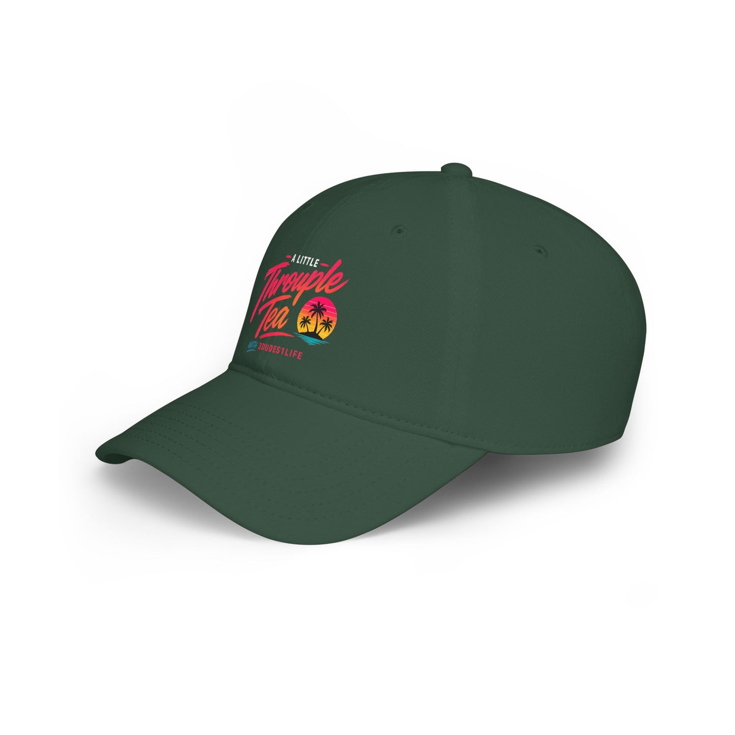 A Little Throuple Tea Low Profile Cap | Official 3Dudes1Life Podcast Merch