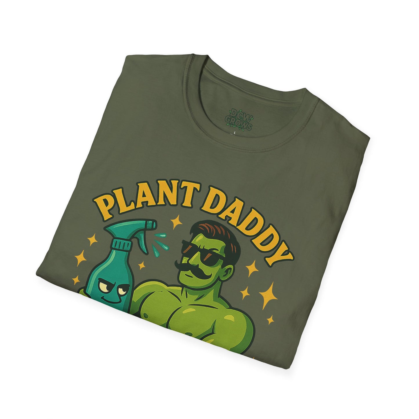 Plant Daddy Keep It Moist T-Shirt | Plant Lover Graphic Tee | Men's T-Shirt Plant Lover