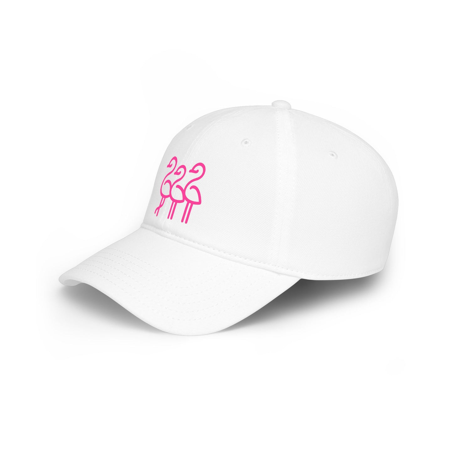 Pink Flamingo Trio Cap | Baseball Cap | Throuple Life