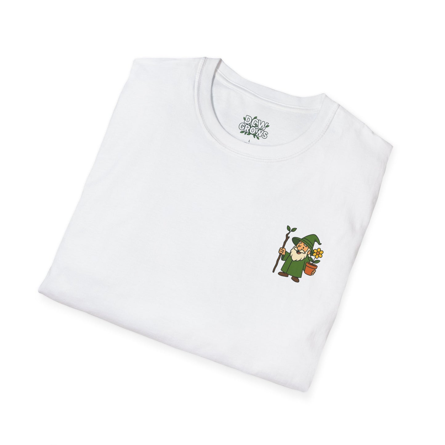 Big Pot Energy T-Shirt | Funny Plant Pot Character | 2 Sided Men's T-Shirt Plant Lover