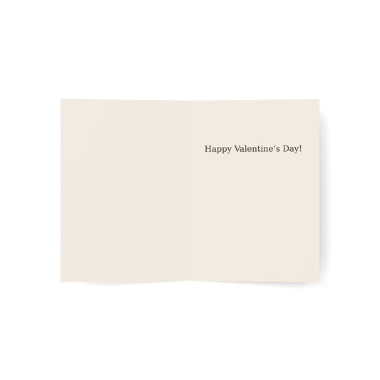 Love, multiplied cards Greeting Card | Romantic heart note | Throuple Valentine's Day Card