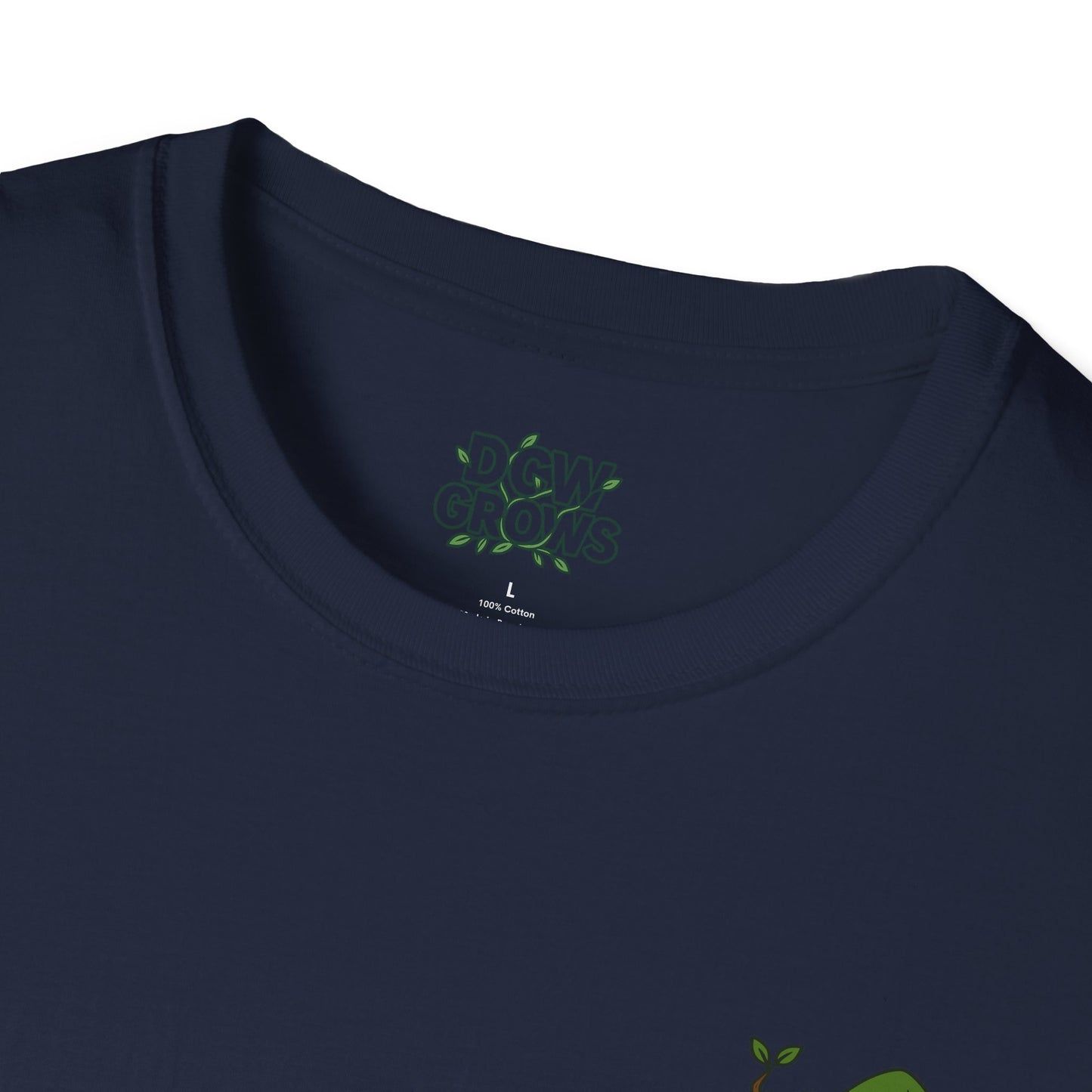 Big Pot Energy T-Shirt | Funny Plant Pot Character | 2 Sided Men's T-Shirt Plant Lover