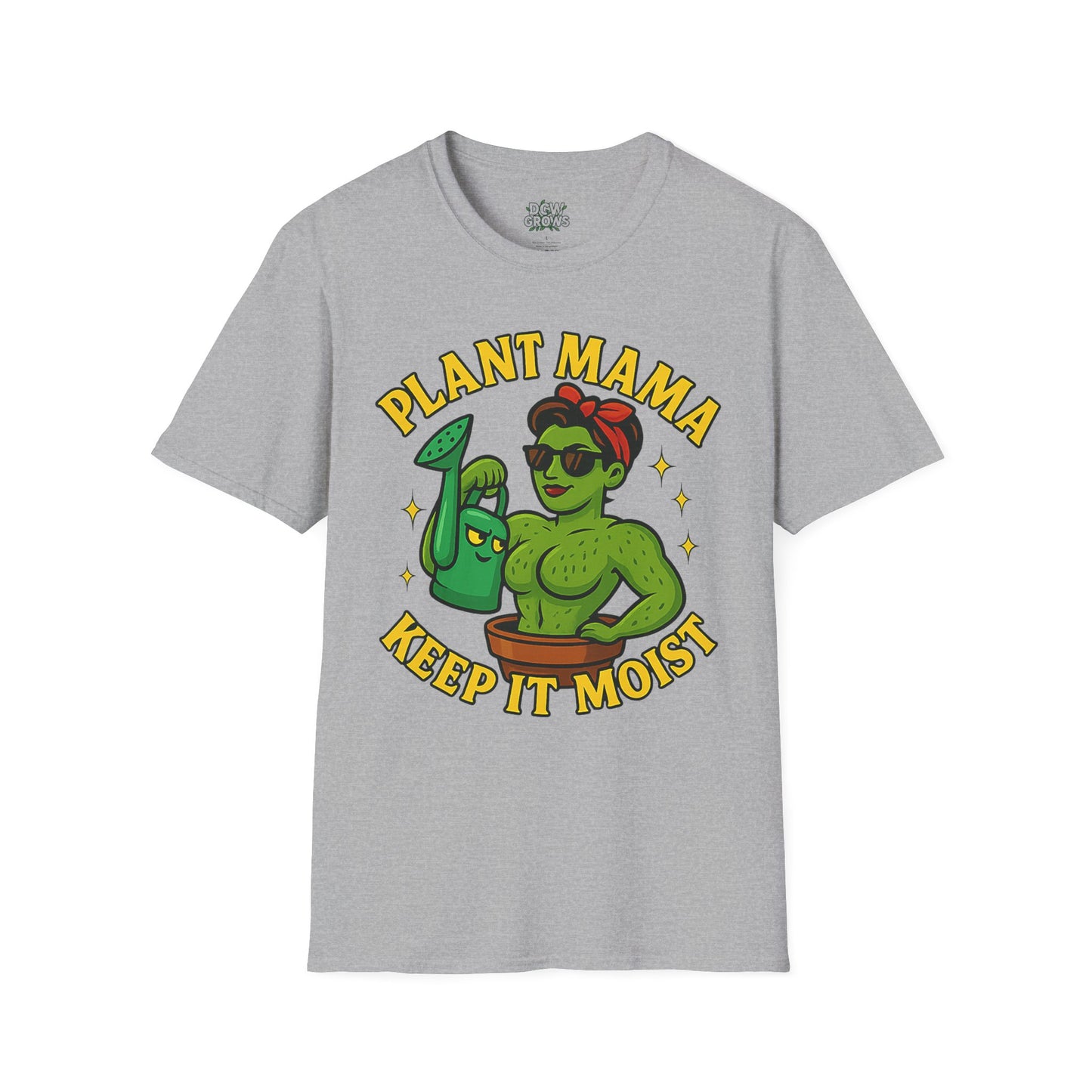 Plant Mama Keep It Moist T-Shirt | Plant Lover Graphic Tee | Women's Plant Lover T-Shirt