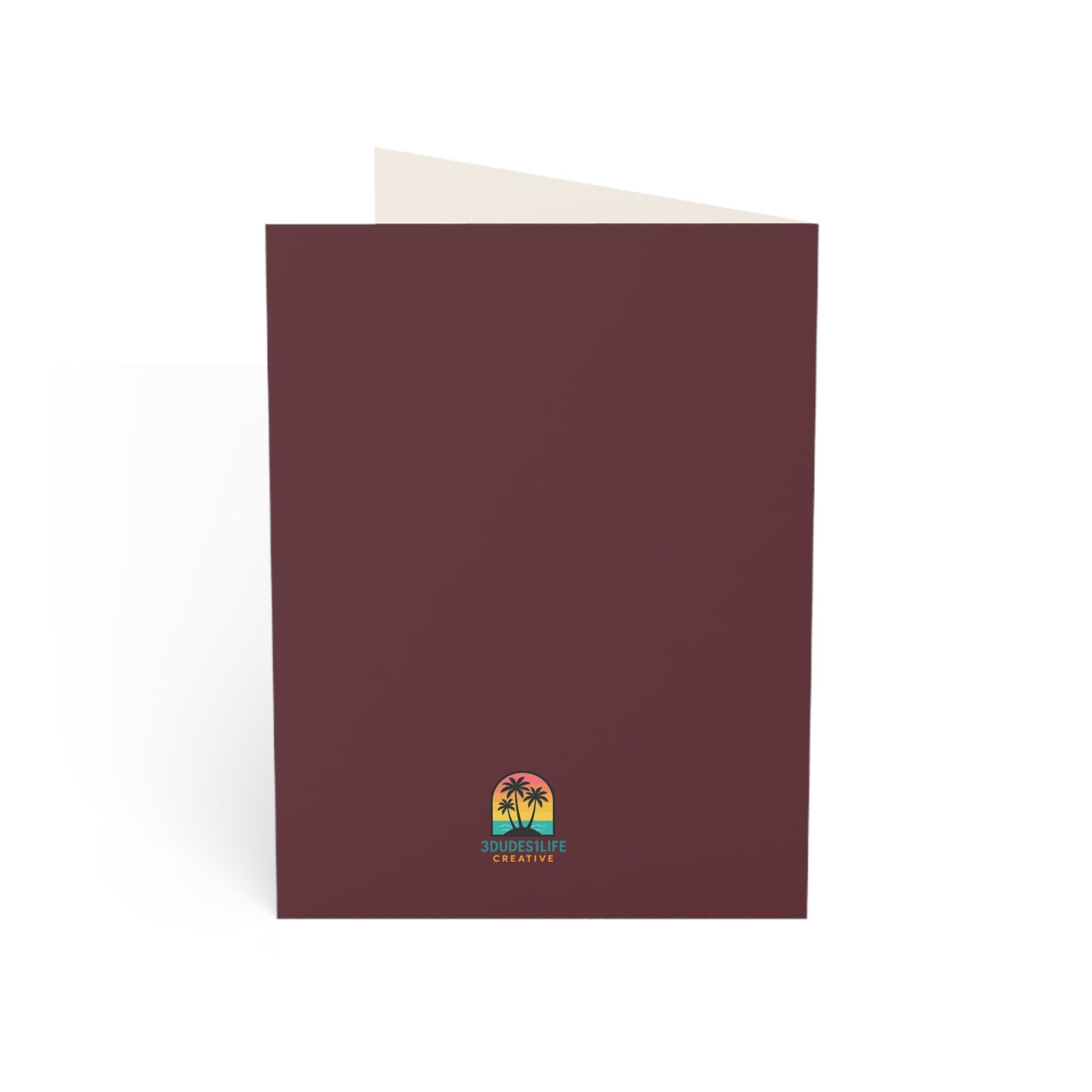 More love is never a bad thing Greeting Card | Heart Trio Romance Card | Throuple Valentine's Day Card