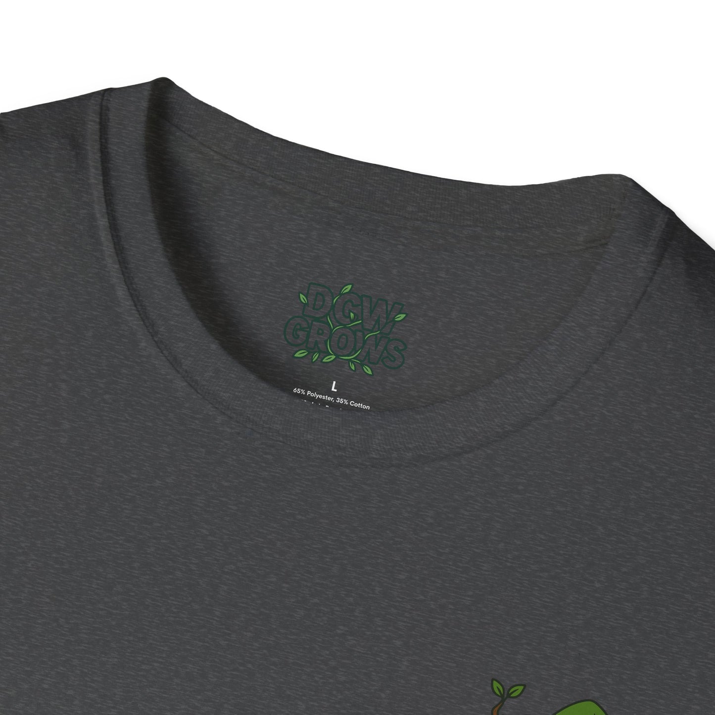 Big Pot Energy T-Shirt | Funny Plant Pot Character | 2 Sided Men's T-Shirt Plant Lover