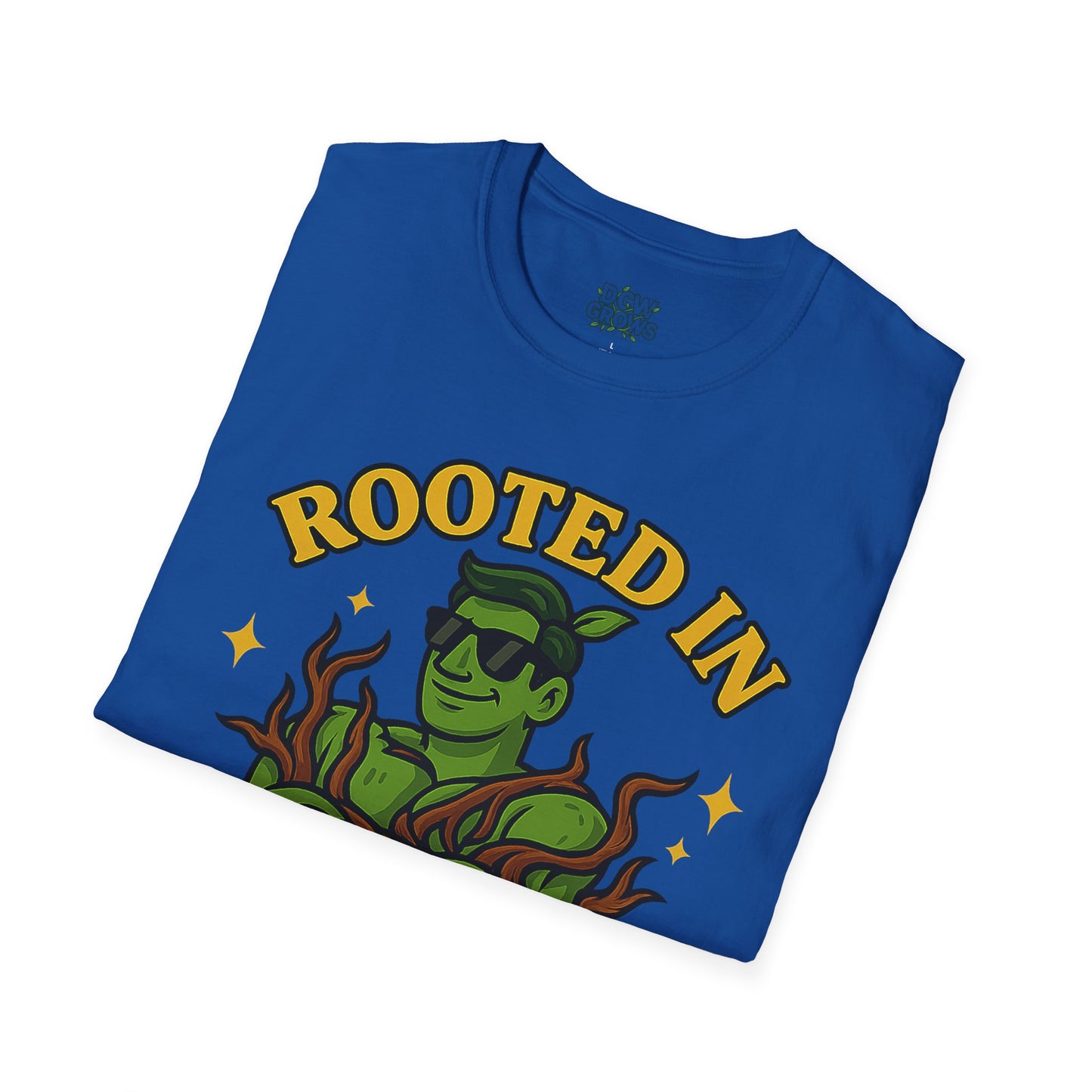 Softstyle Graphic T-Shirt | Rooted In Daddy Issues T-Shirt | Men's T-Shirt Plant Lover