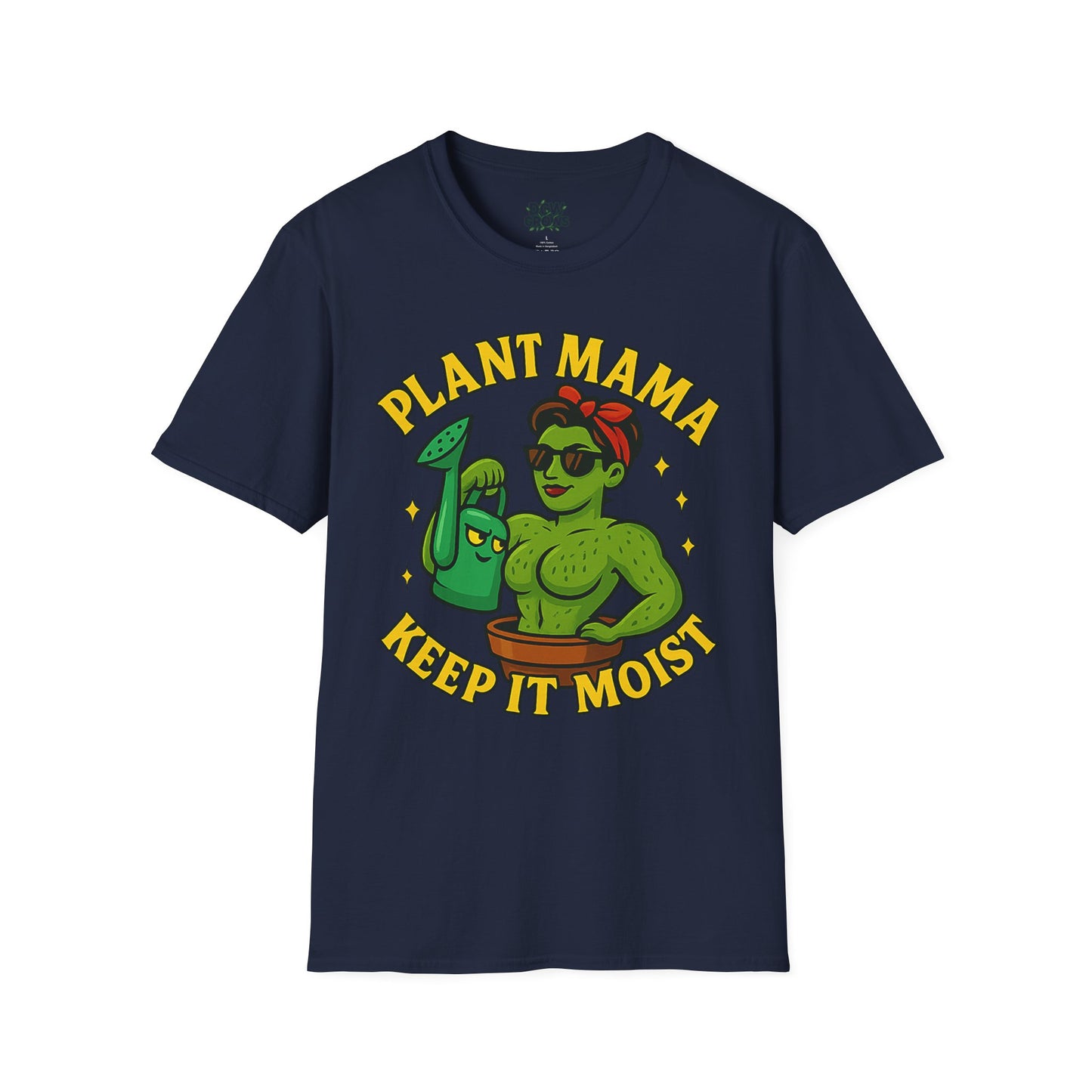 Plant Mama Keep It Moist T-Shirt | Plant Lover Graphic Tee | Women's Plant Lover T-Shirt