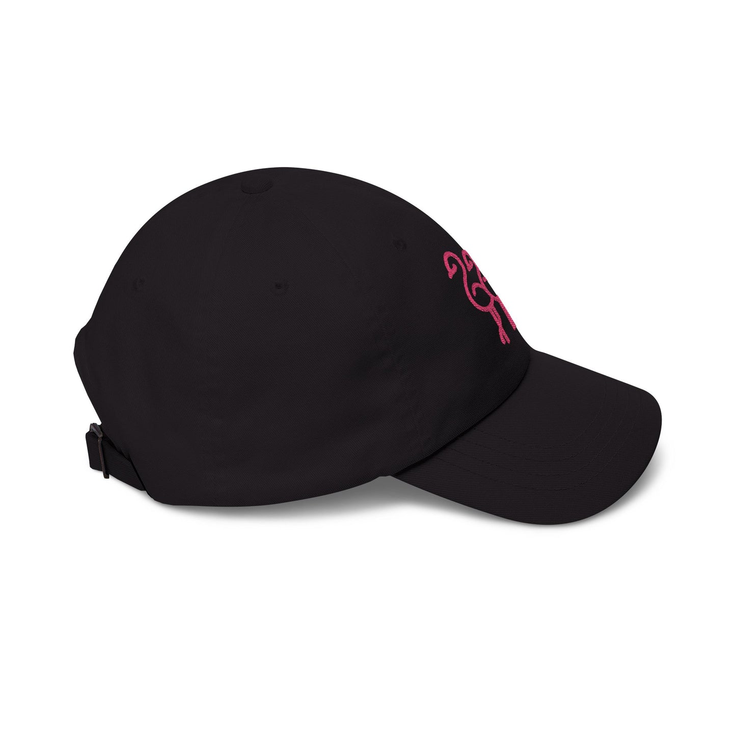 Three Pink Flamingos Dad Cap | Embroidered Flamingo Baseball Hat |Throuple Life