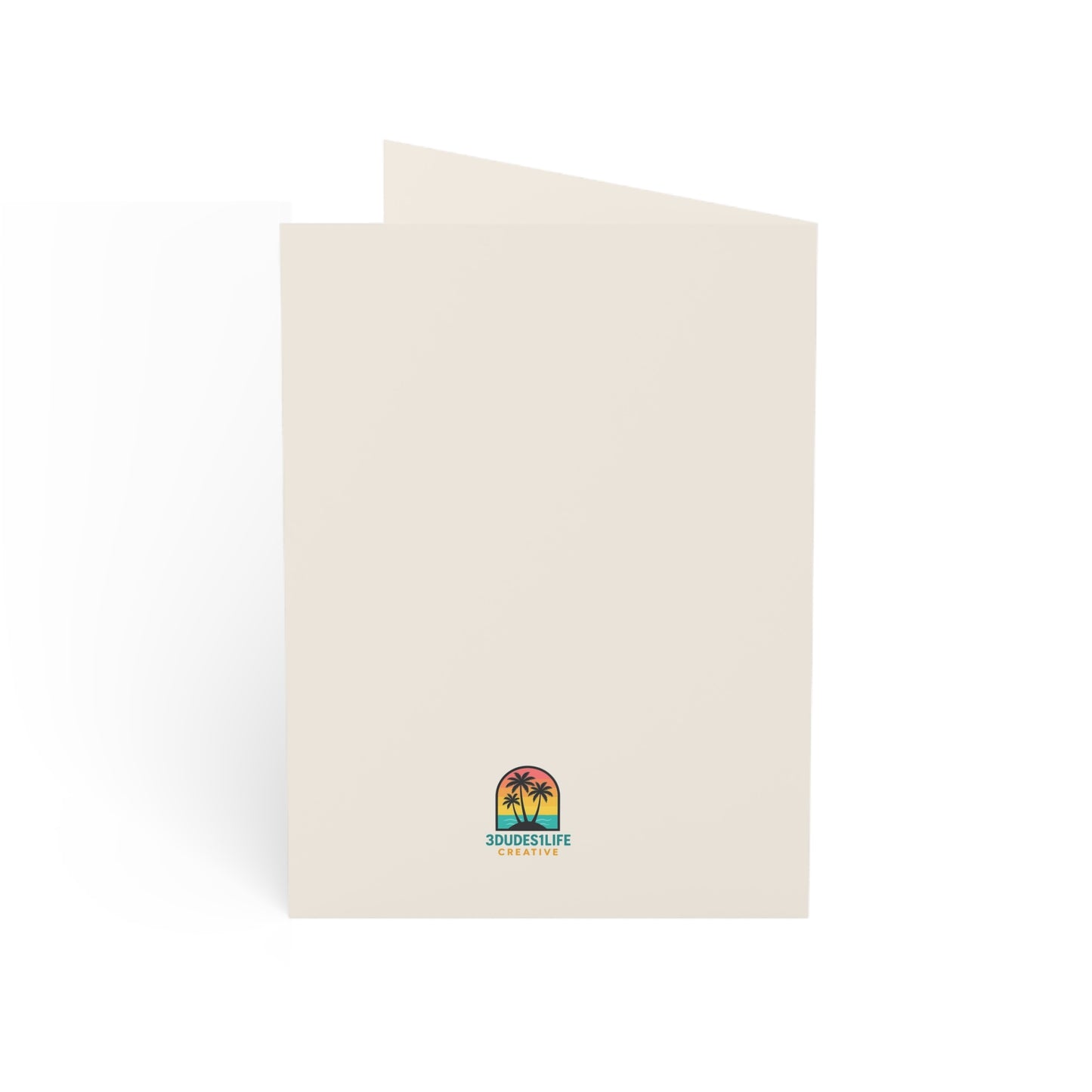 Love Is Love hearts greeting card | LGBTQ Pride | Throuple Birthday Card