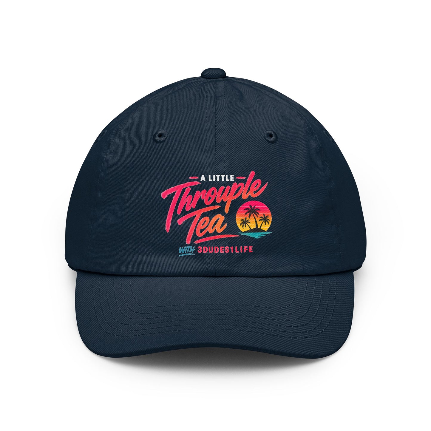 A Little Throuple Tea Dad Hat | Official 3Dudes1Life Podcast Merch