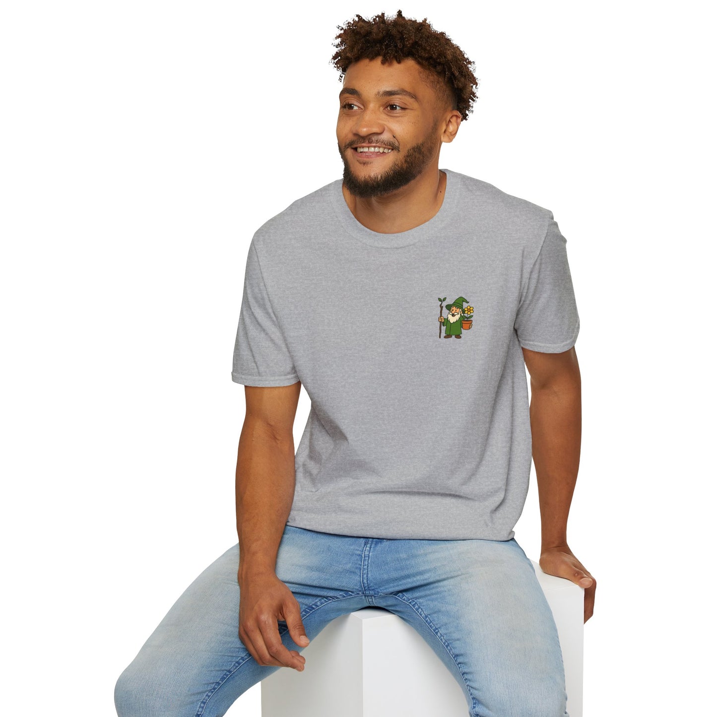 Plant Daddy Keep It Moist T-Shirt | Plant Care Humorous Graphic Tee | 2 Sided Men's T-Shirt Plant Lover