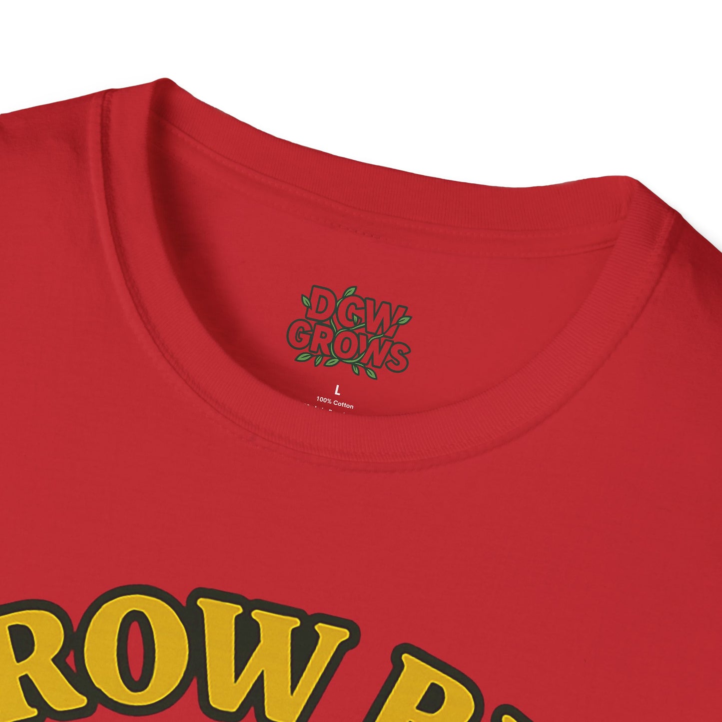 Grow Big or Go Home Plant Monster T-Shirt | Muscle Succulent Graphic Tee | Men's T-Shirt Plant Lover